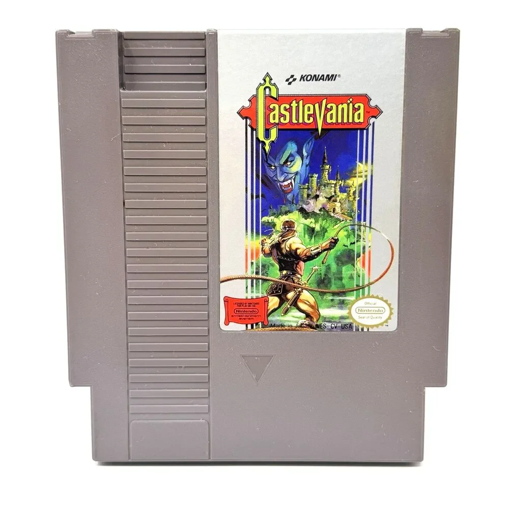 Castlevania Nintendo Entertainment System NES Game Cart With Manual Tested